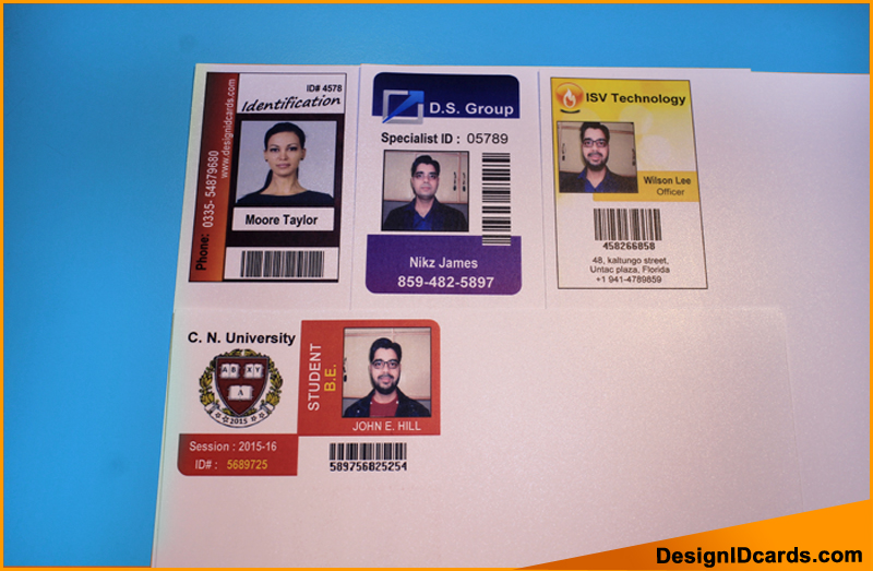 ID Cards Maker Software Design Identity Cards For Staff